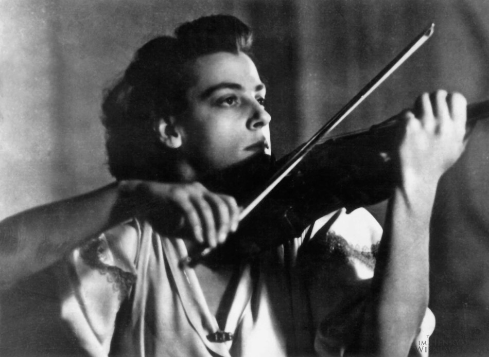 French violinist Ginette Neveu (1919-1949)